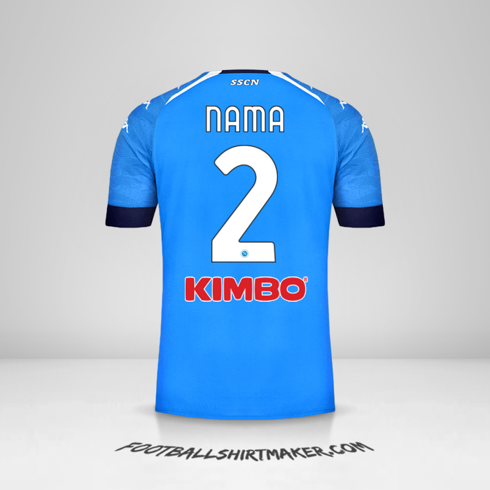 Jersey SSC Napoli 2020/21 -  nama - 2