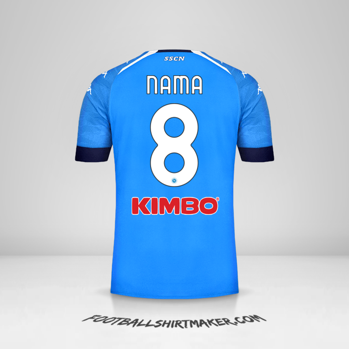 Jersey SSC Napoli 2020/21 -  nama - 8