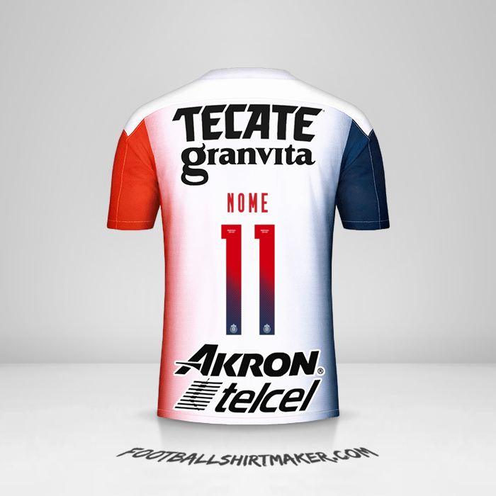 Camisola Guadalajara 2020/21 Alternativa -  nome - 11