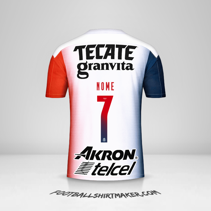 Maglia Guadalajara 2020/21 Seconda -  nome - 7