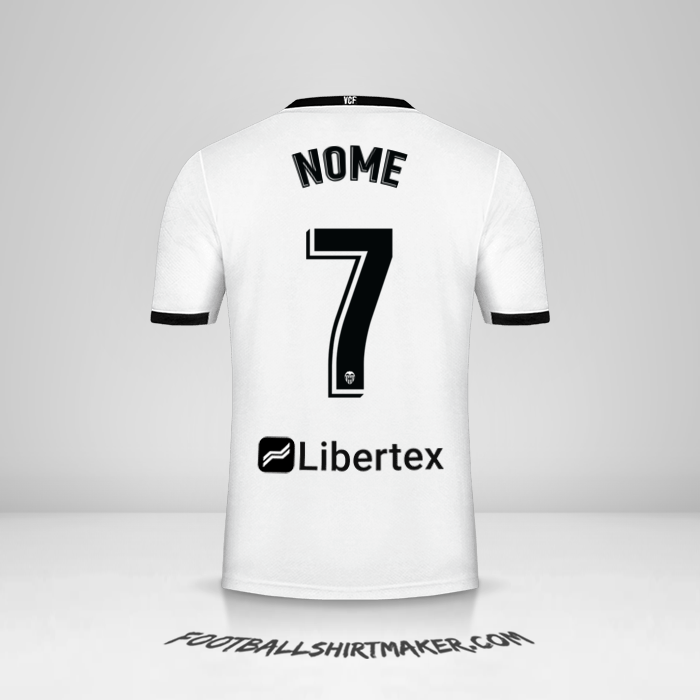 Camisola Valencia CF 2020/21 -  nome - 7