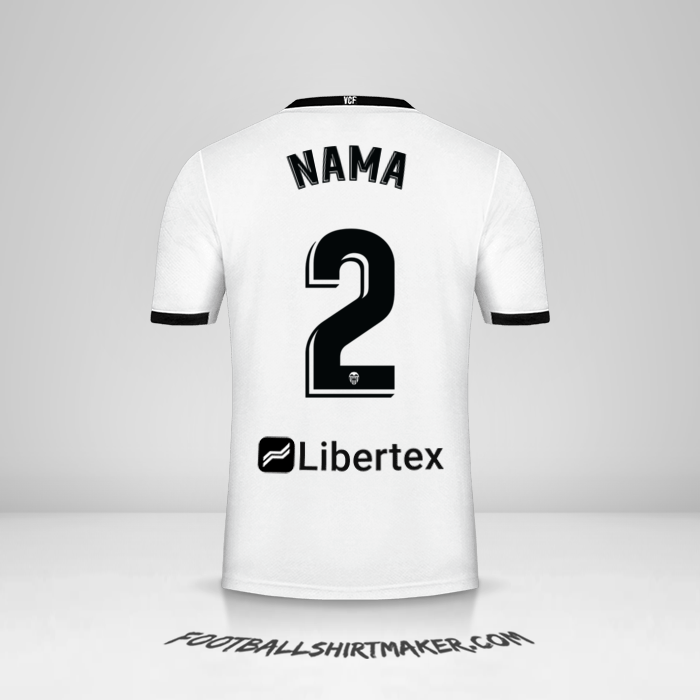 Jersey Valencia CF 2020/21 -  nama - 2