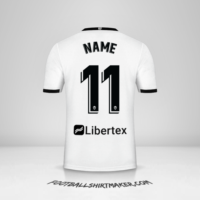 Shirt Valencia CF 2020/21 -  name - 11