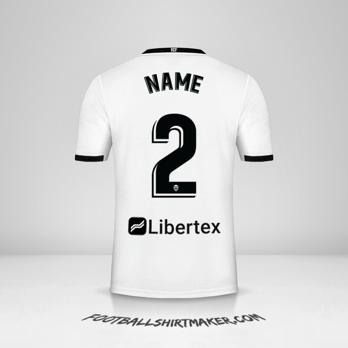 Shirt Valencia CF 2020/21 -  name - 2