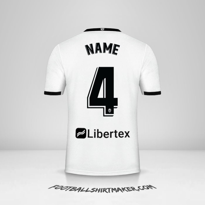 Shirt Valencia CF 2020/21 -  name - 4