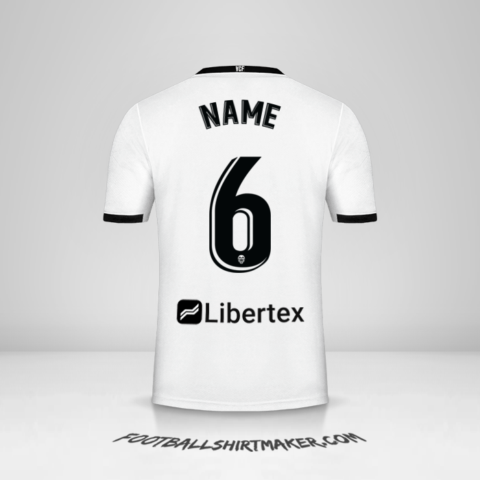 Shirt Valencia CF 2020/21 -  name - 6