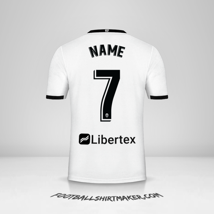 Trikot Valencia CF 2020/21 -  name - 7