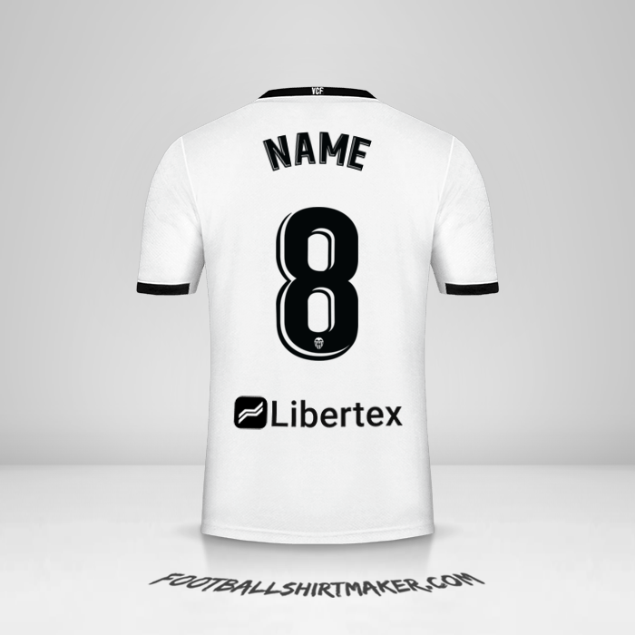 Trikot Valencia CF 2020/21 -  name - 8