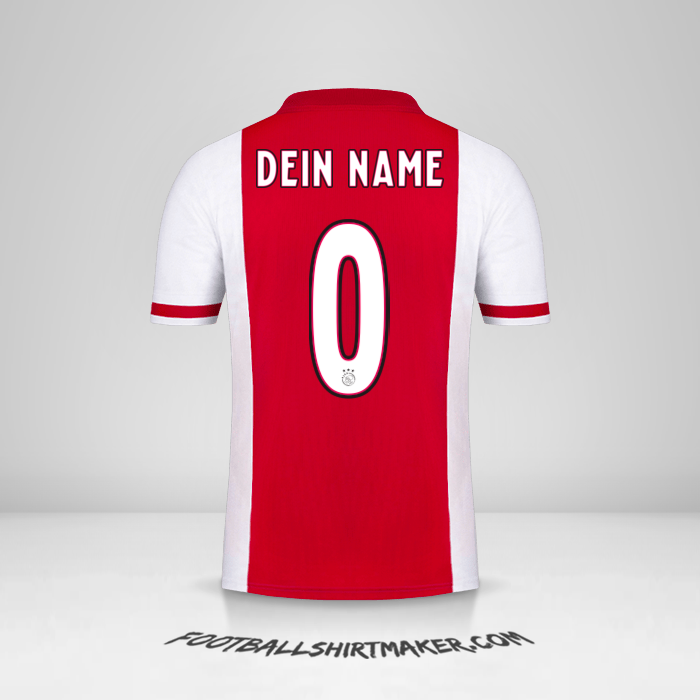 Trikot AFC Ajax 2020/21 -  dein name - 0