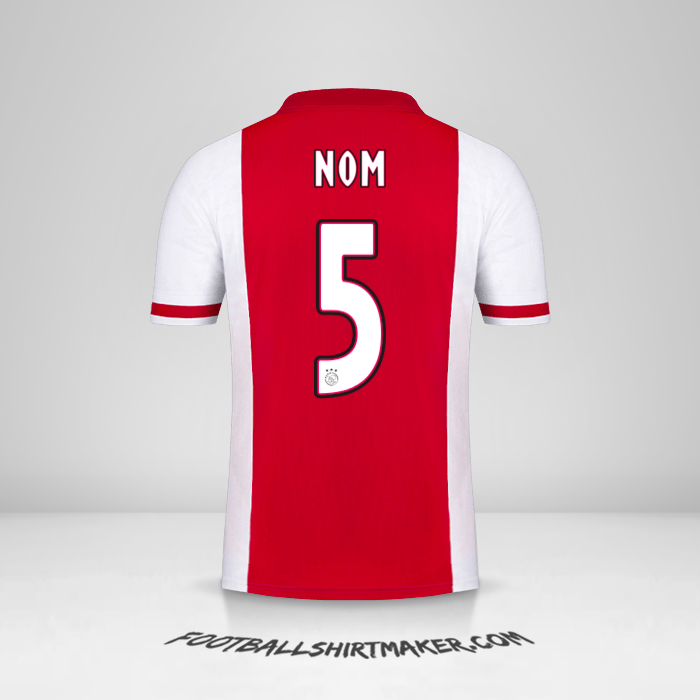 Maillot AFC Ajax 2020/21 -  nom - 5