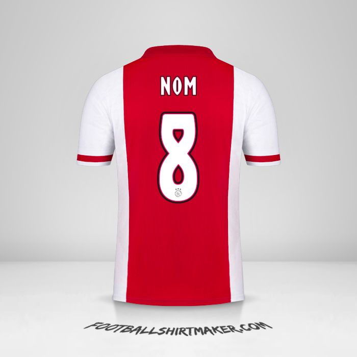 Maillot AFC Ajax 2020/21 -  nom - 8