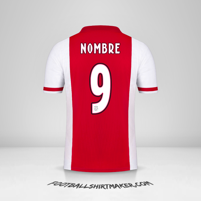 Jersey AFC Ajax 2020/21 -  nombre - 9