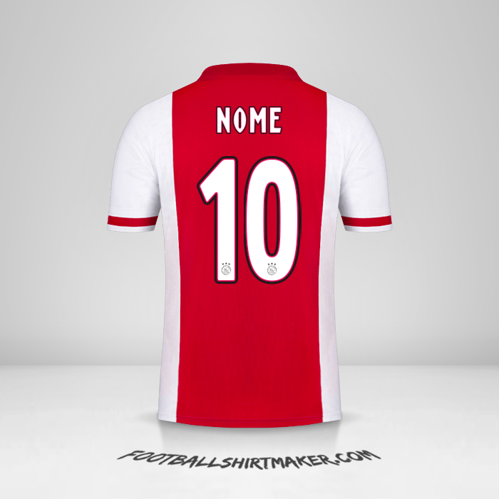 Maglia AFC Ajax 2020/21 -  nome - 10