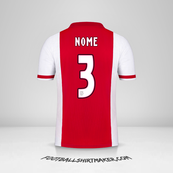 Camisola AFC Ajax 2020/21 -  nome - 3