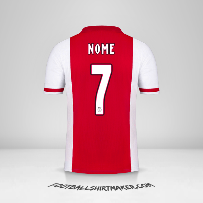 Camisa AFC Ajax 2020/21 -  nome - 7