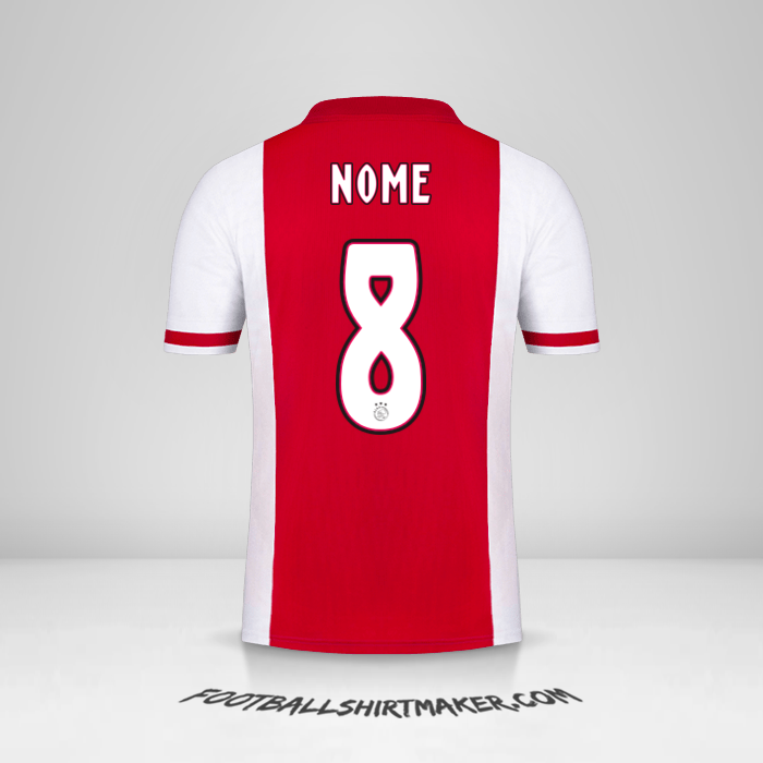 Camisa AFC Ajax 2020/21 -  nome - 8