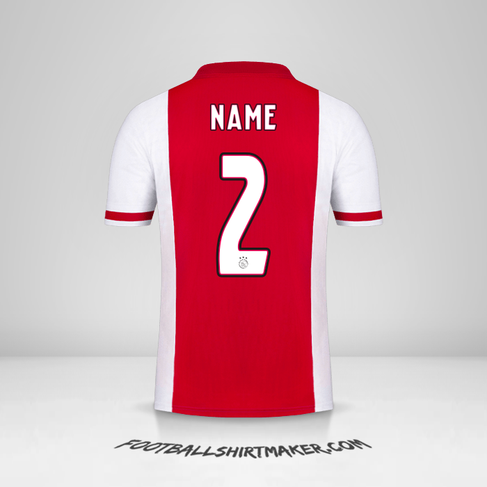 Jersey AFC Ajax 2020/21 -  name - 2