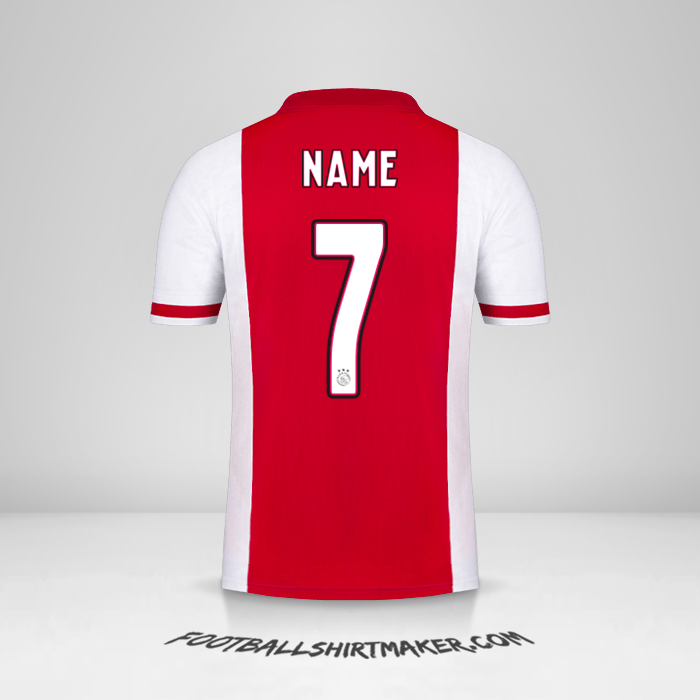 Shirt AFC Ajax 2020/21 -  name - 7
