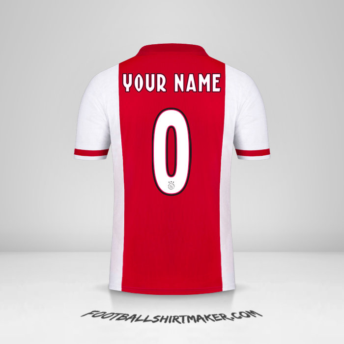 Jersey AFC Ajax 2020/21 -  your name - 0