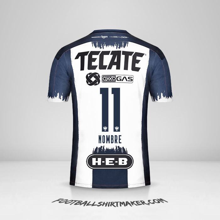 Jersey Monterrey 2020/21 -  nombre - 11