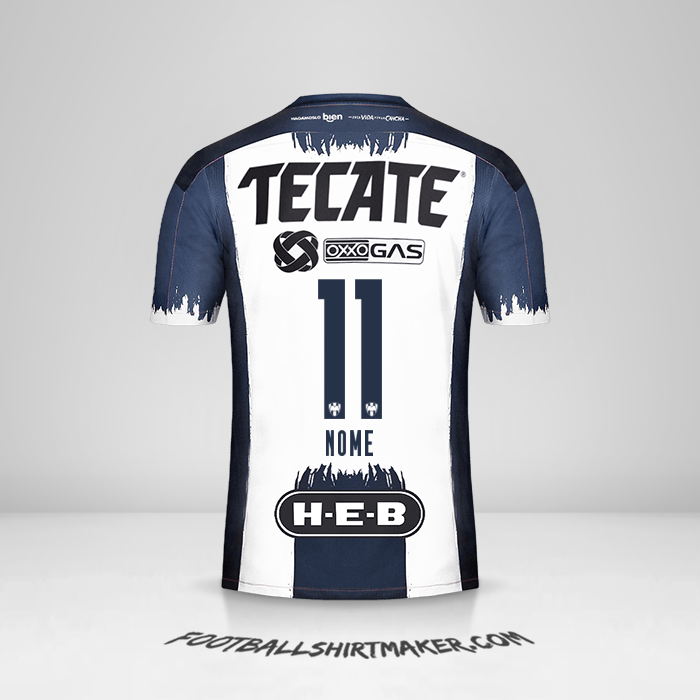 Camisola Monterrey 2020/21 -  nome - 11
