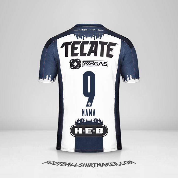 Jersey Monterrey 2020/21 -  nama - 9