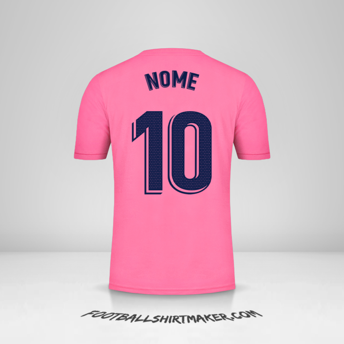 Maglia Real Madrid CF 2020/21 Seconda -  nome - 10