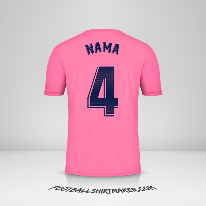 Jersey Real Madrid CF 2020/21 Alternatif -  nama - 4