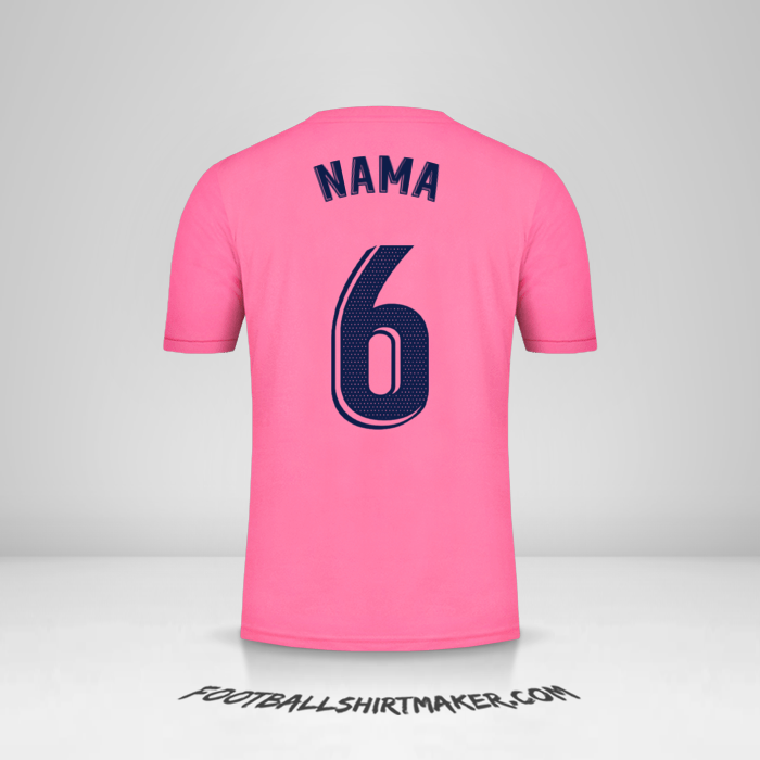Jersey Real Madrid CF 2020/21 Alternatif -  nama - 6