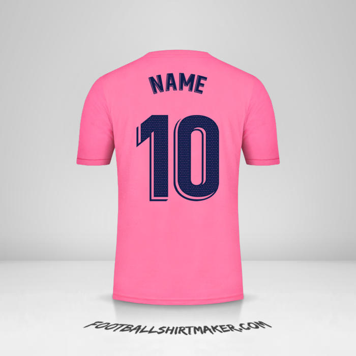 Trikot Real Madrid CF 2020/21 Auswärts -  name - 10