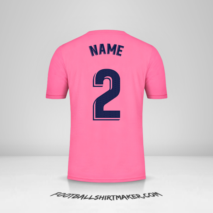 Shirt Real Madrid CF 2020/21 Away -  name - 2