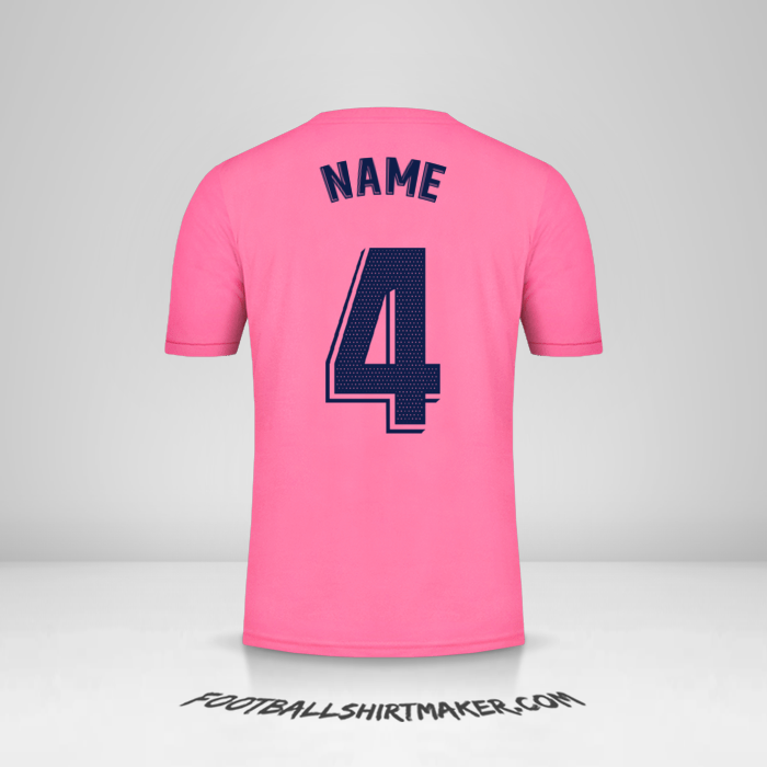 Jersey Real Madrid CF 2020/21 Away -  name - 4