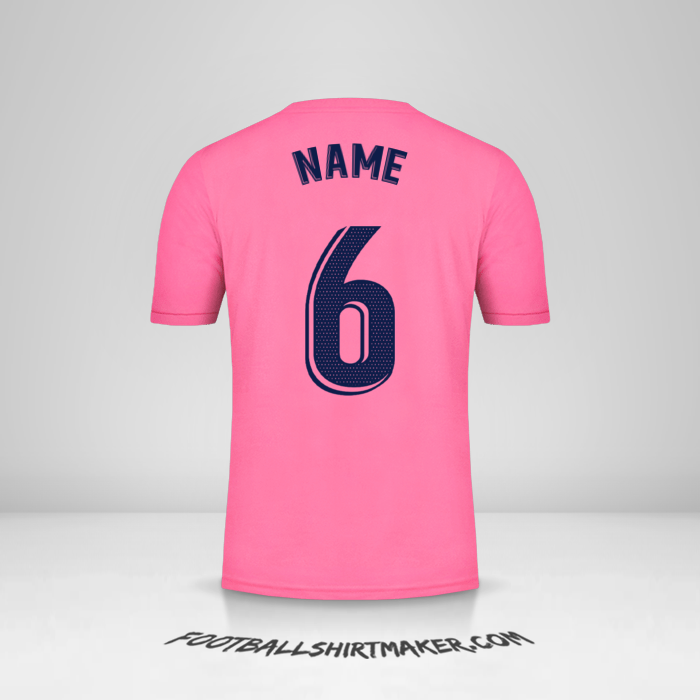 Shirt Real Madrid CF 2020/21 Away -  name - 6