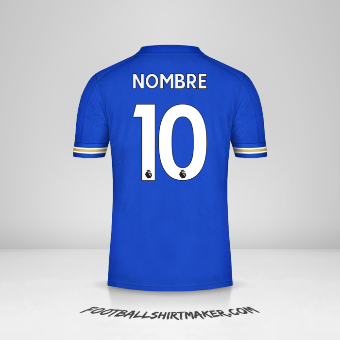Jersey Leicester City FC 2020/21 -  nombre - 10