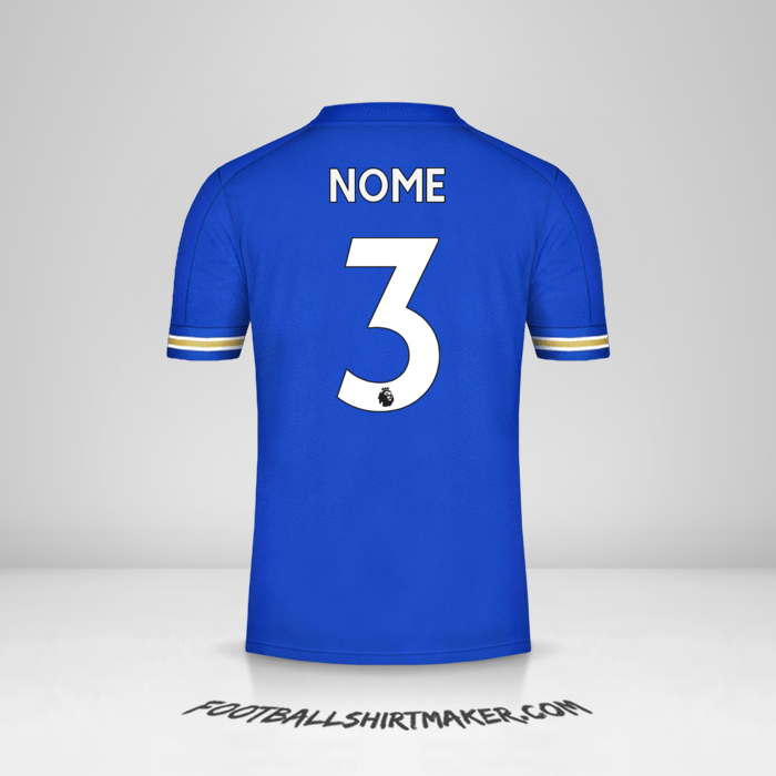 Maglia Leicester City FC 2020/21 -  nome - 3