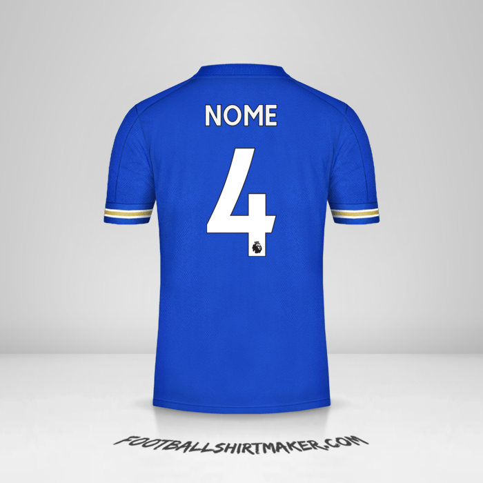 Maglia Leicester City FC 2020/21 -  nome - 4