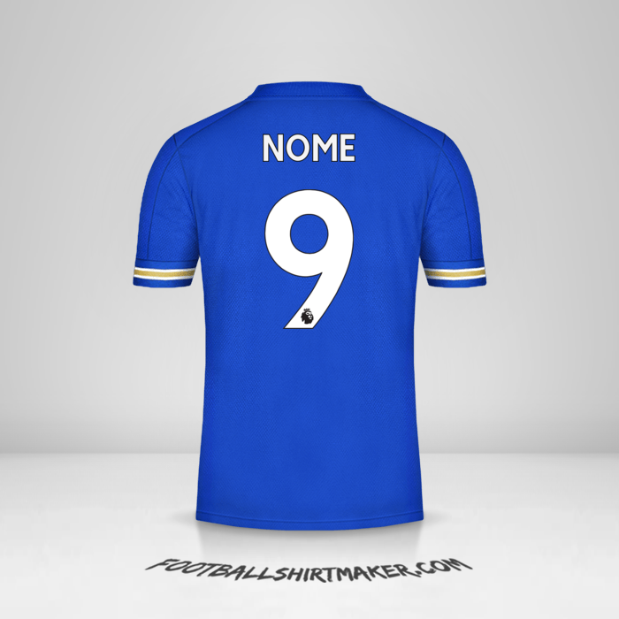 Maglia Leicester City FC 2020/21 -  nome - 9