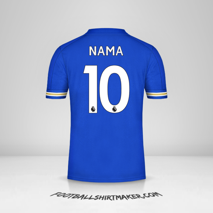 Jersey Leicester City FC 2020/21 -  nama - 10