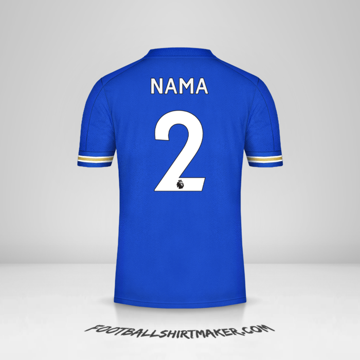 Jersey Leicester City FC 2020/21 -  nama - 2