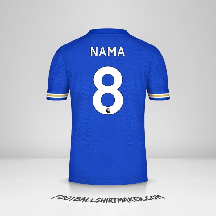 Jersey Leicester City FC 2020/21 -  nama - 8