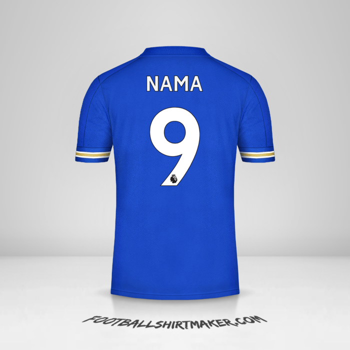 Jersey Leicester City FC 2020/21 -  nama - 9
