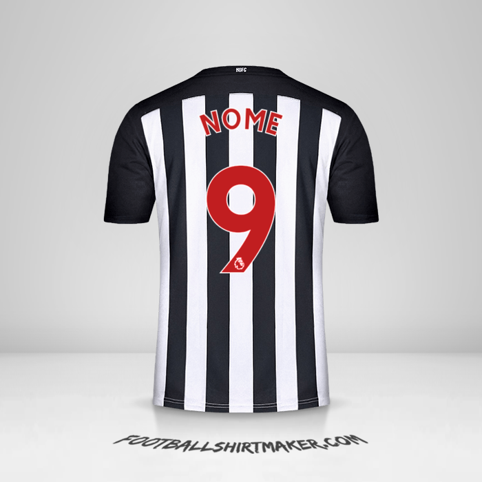 Maglia Newcastle United FC 2020/21 -  nome - 9