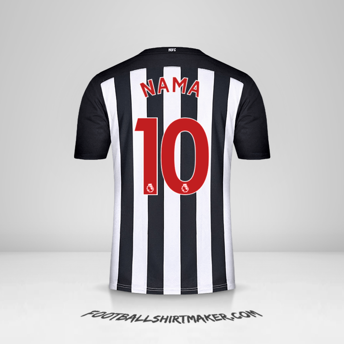 Jersey Newcastle United FC 2020/21 -  nama - 10