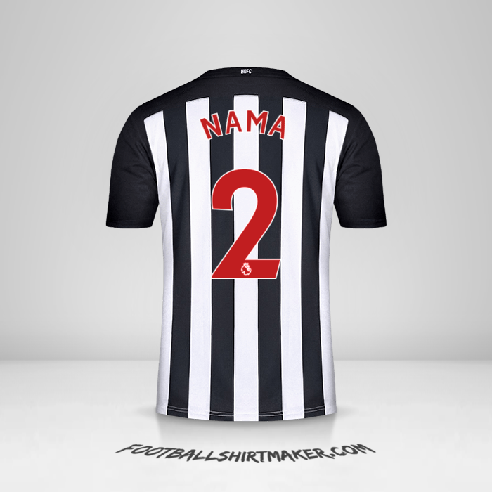 Jersey Newcastle United FC 2020/21 -  nama - 2