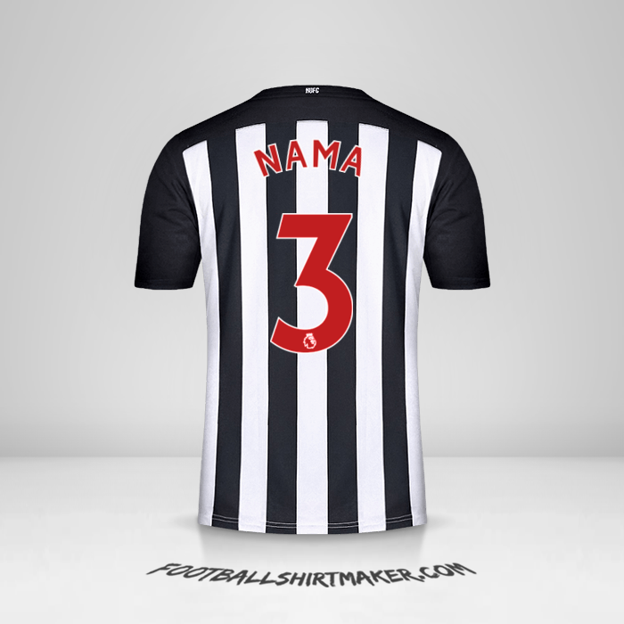 Jersey Newcastle United FC 2020/21 -  nama - 3