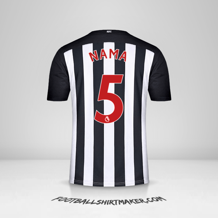 Jersey Newcastle United FC 2020/21 -  nama - 5