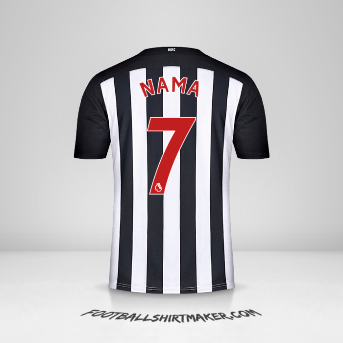 Jersey Newcastle United FC 2020/21 -  nama - 7