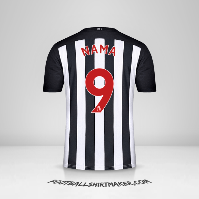 Jersey Newcastle United FC 2020/21 -  nama - 9