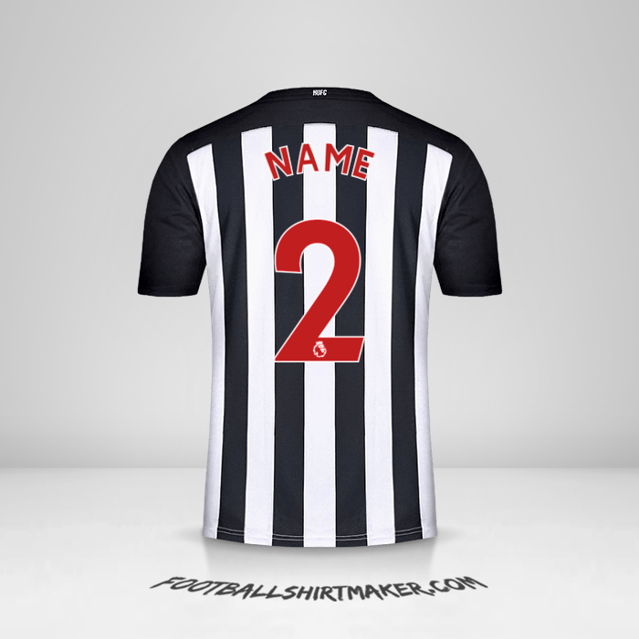 Trikot Newcastle United FC 2020/21 -  name - 2
