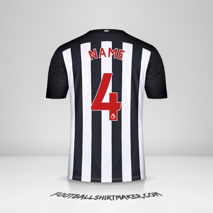 Trikot Newcastle United FC 2020/21 -  name - 4